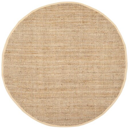 Safavieh Natural Fiber Hand Woven Round Rug- Natural- 3 x 3 ft. NF747A-3R
